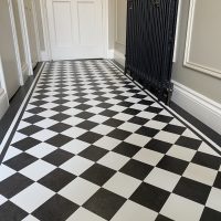 LVT flooring, hallway, Newbury Luxury vinyl tiles newbury