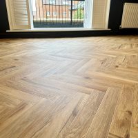 Herringbone Luxury Vinyl Tile installation in Newbury Berkshire Herringbone Luxury Vinyl installation in Newbury Berkshire